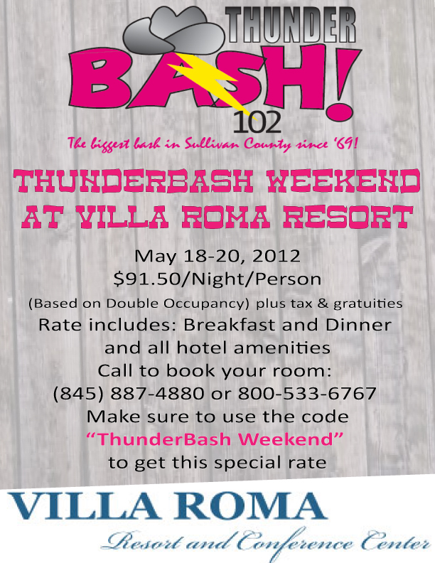 ThunderBash-Weekend-Villa-Roma-Package-2012-1